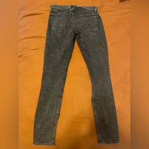 rag & bone Women's Gray Skinny Jeans. Cate Mid-Rise Skinny